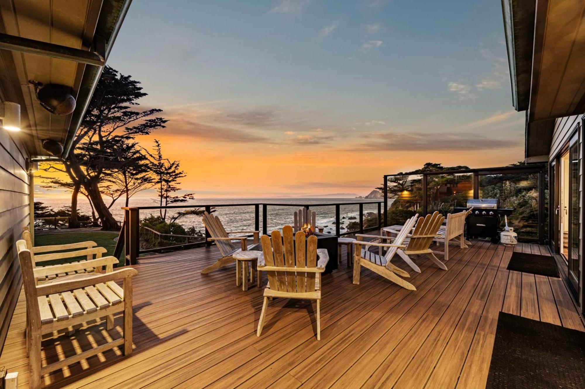 Entire Private Coastal Retreat - Spectacular Ocean Views Whot Tub Villa Montara Eksteriør bilde
