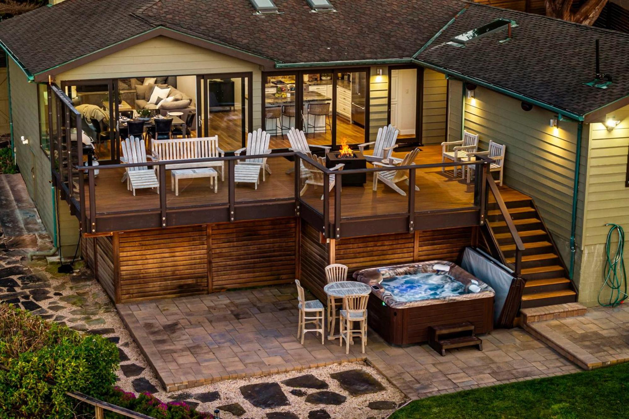 Entire Private Coastal Retreat - Spectacular Ocean Views Whot Tub Villa Montara Eksteriør bilde